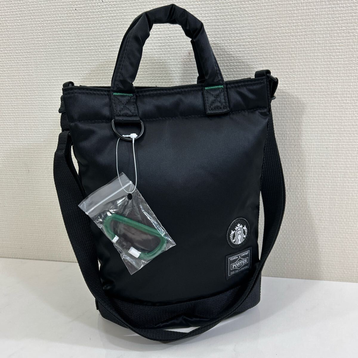 正月最終値下げ‼️STARBUCKS PORTER ショルダーバッグ ブラック 正月