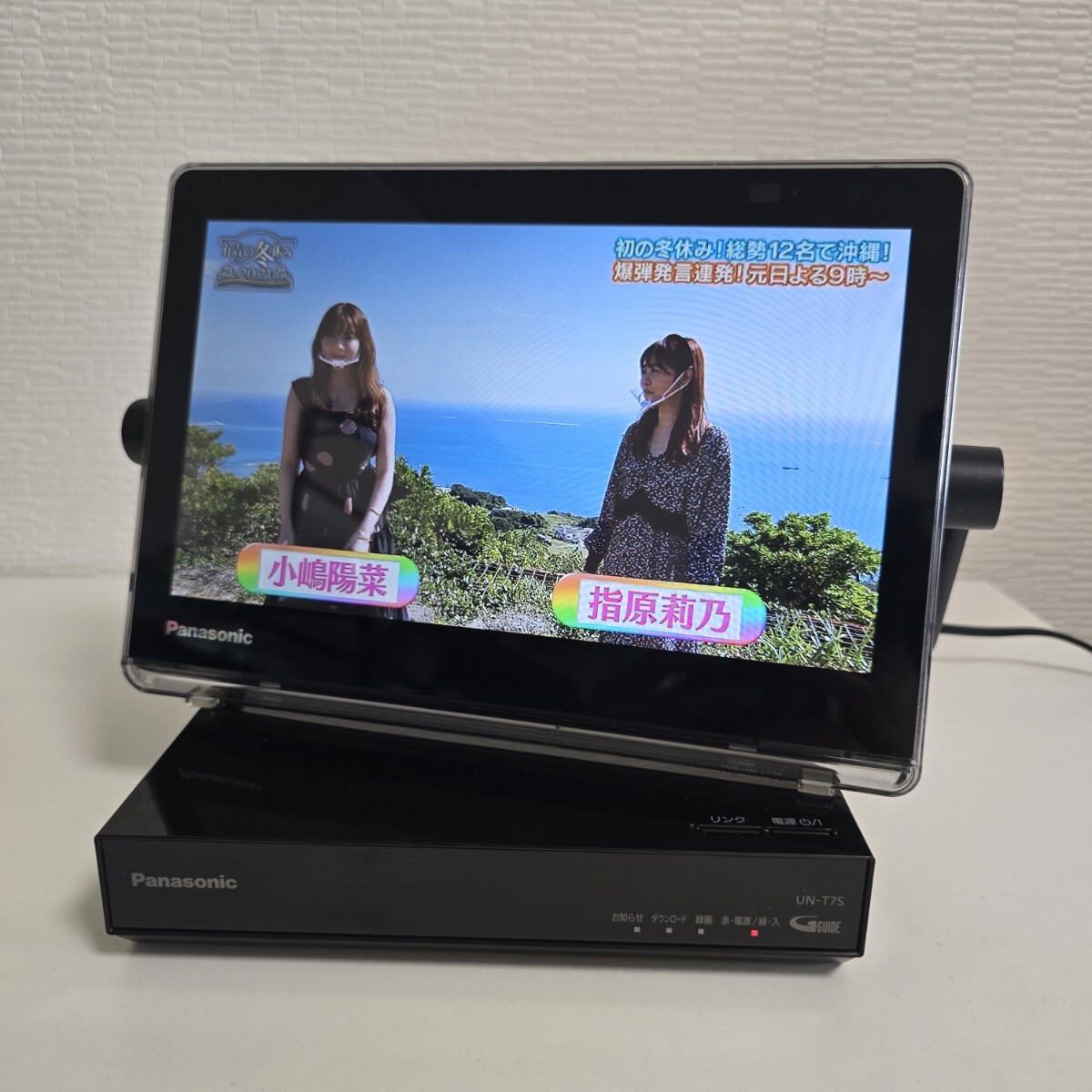 Panasonic 防水ポータブルテレビ UN-10T7D 10インチ 概要 HDD