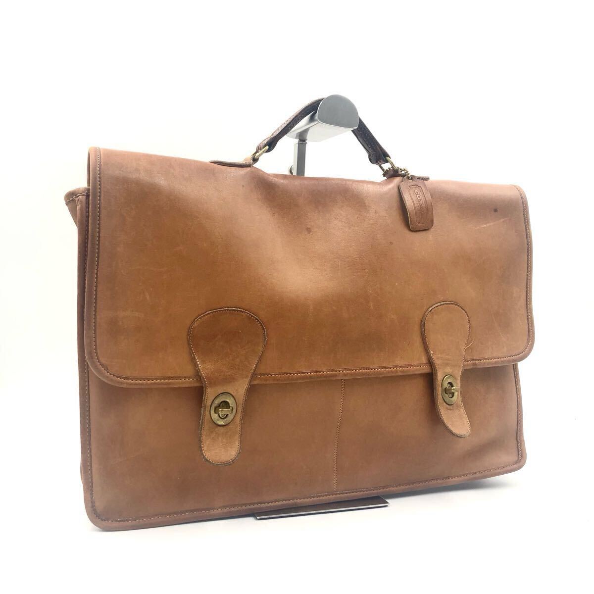 USA製 OLD COACH オールドコーチ ターンロック ビジネスバッグ