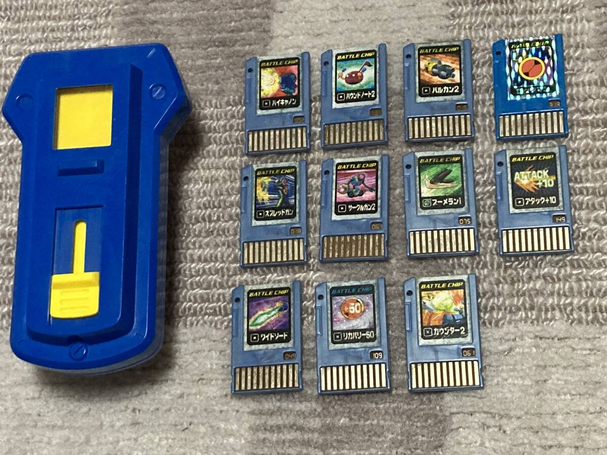 ロックマンエグゼ4 5 リアルオペレーション バトルチップゲート 中古