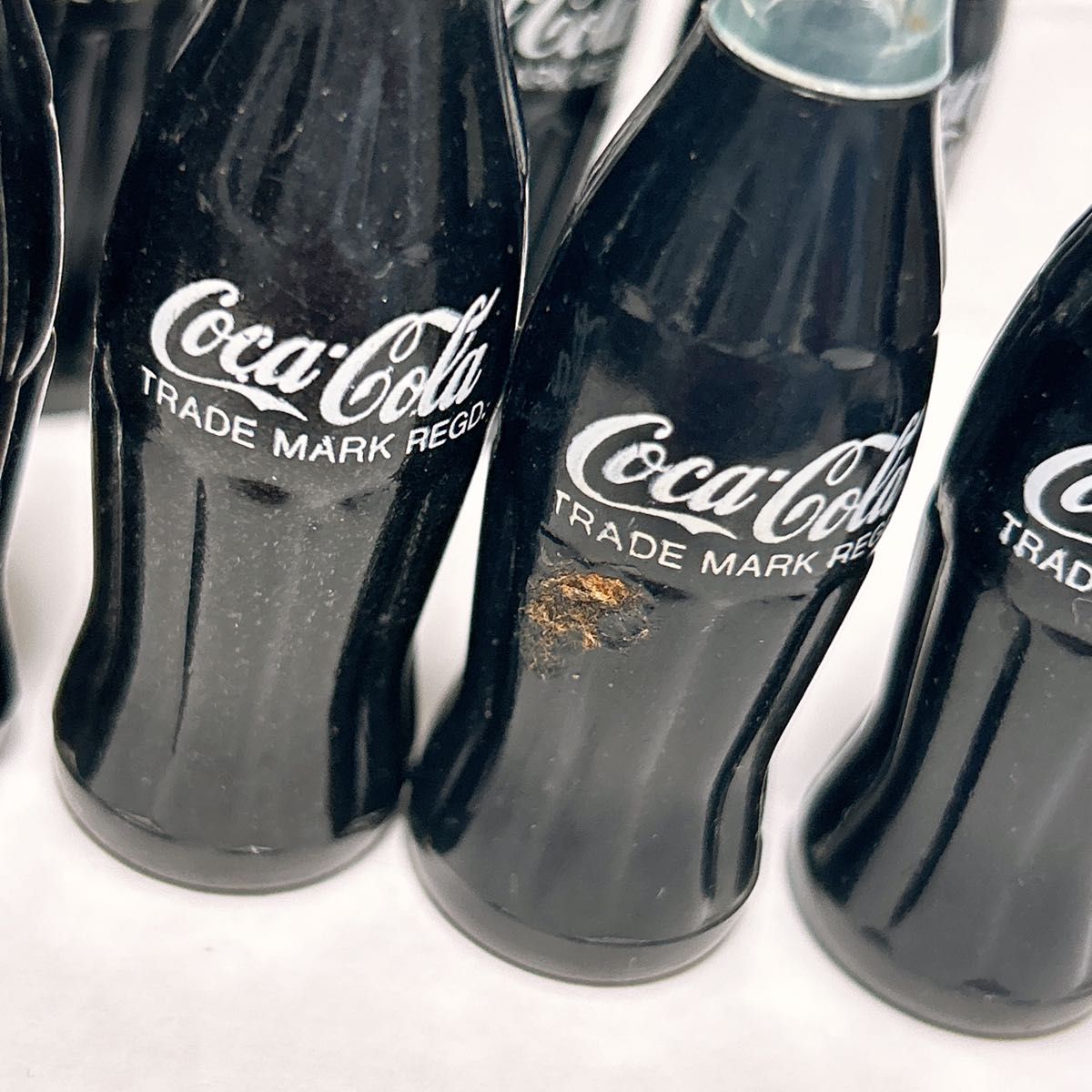 コカコーラ 当時物 瓶 ボトル コレクション ミニチュア 雑貨 9本セット