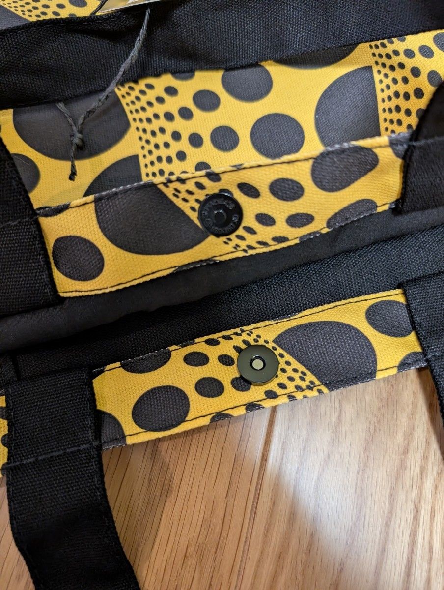 NGV限定】草間彌生 かぼちゃ トートバッグ ビクトリア国立美術館 黄色