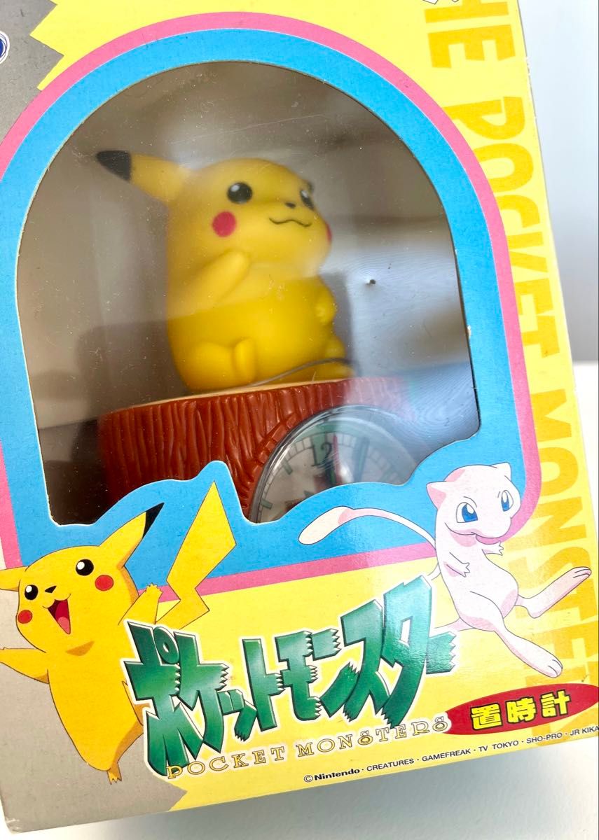未使用 ポケモン 初期グッズ ピカチュウ 置時計 レア｜Yahoo!フリマ