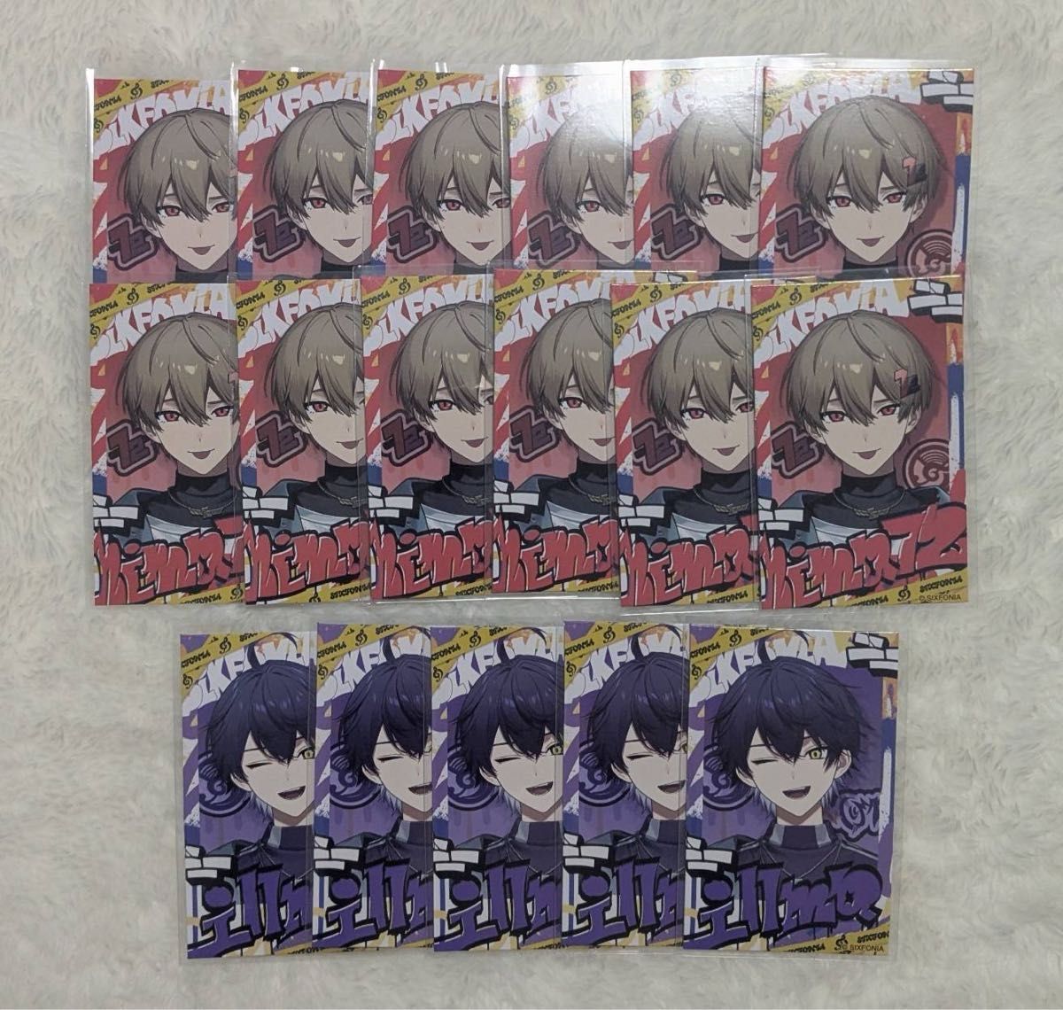 シクフォニ 暇72 雨乃こさめ いるま LAN すち みこと 缶バッジ 缶バ