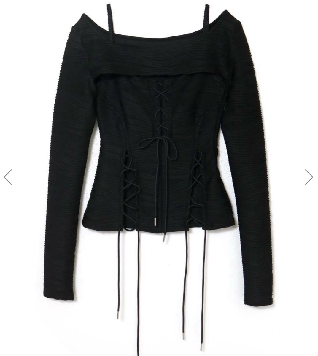 Melt the lady メルトザレディ レースアップレイヤードコルセット