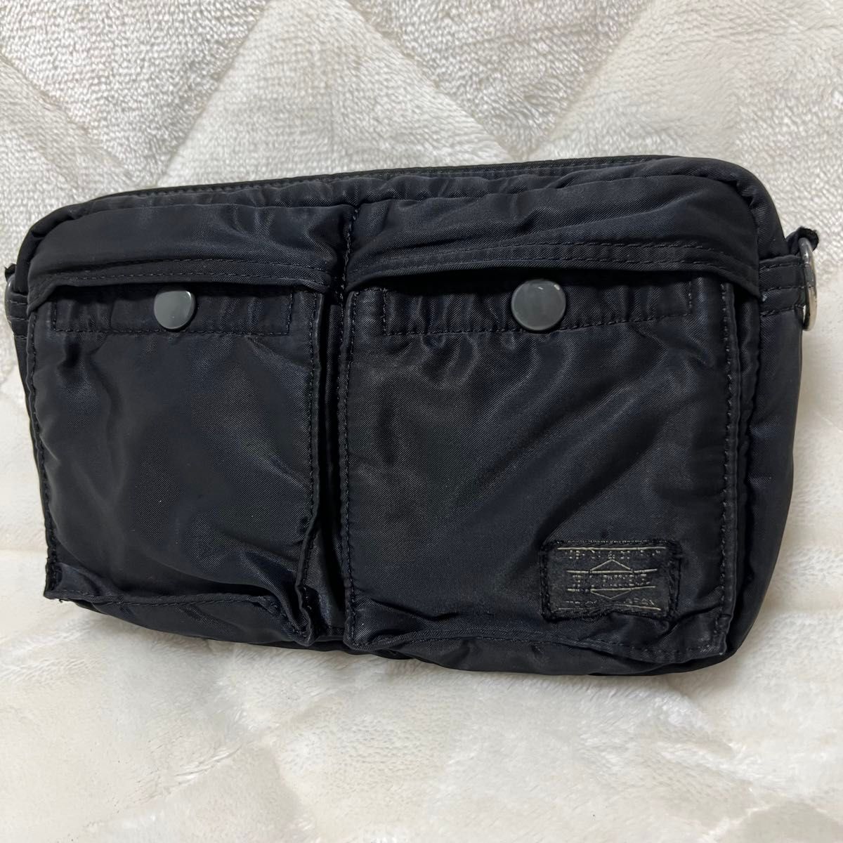 廃盤・希少PORTERポーター タンカー ショルダーバッグ ポーチ 2way 黒