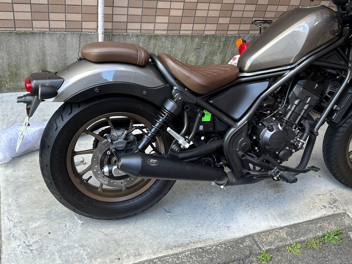 新型レブル250 2023年 カスタムマフラーgemspeed LKCUSTOM｜Yahoo
