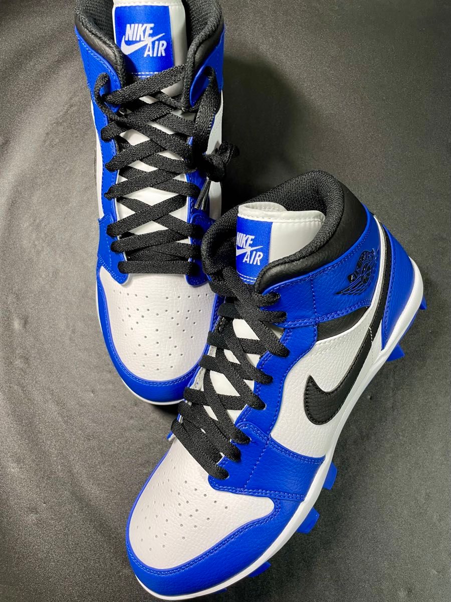 ドジャースカラーNIKEナイキジョーダン1レトロMCSベースボールスパイク