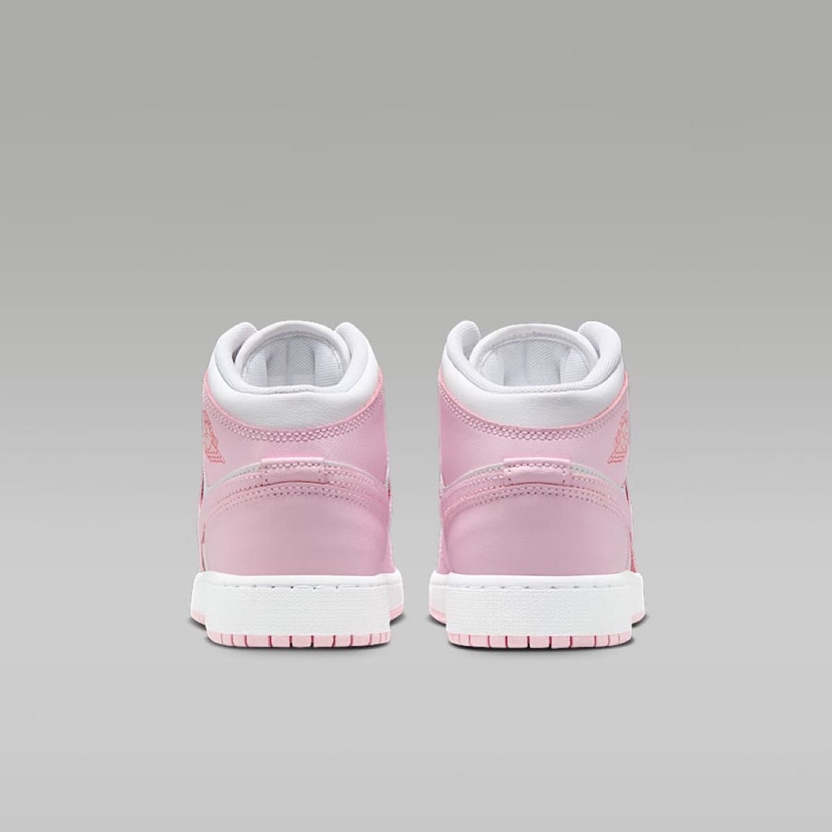 新品22 5cm】NIKE｜AIR JORDAN 1 MID (GS)｜エアジョーダン1｜ピンク