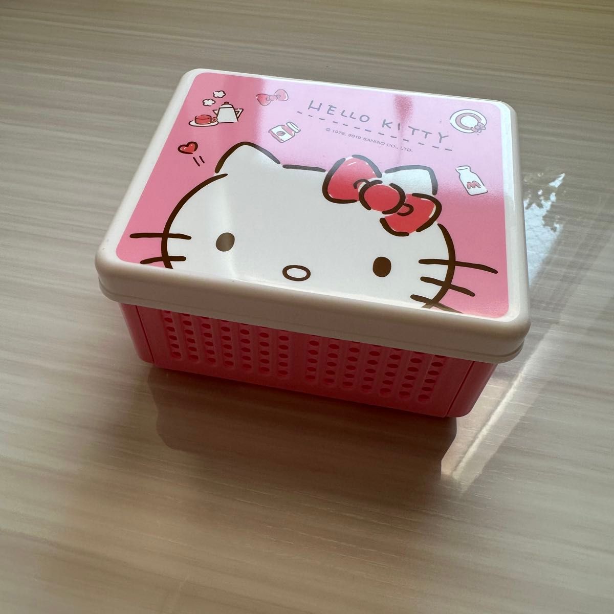 ハローキティ 調味料ケース 調味料入れ 野いちご 1999年 メイドイン