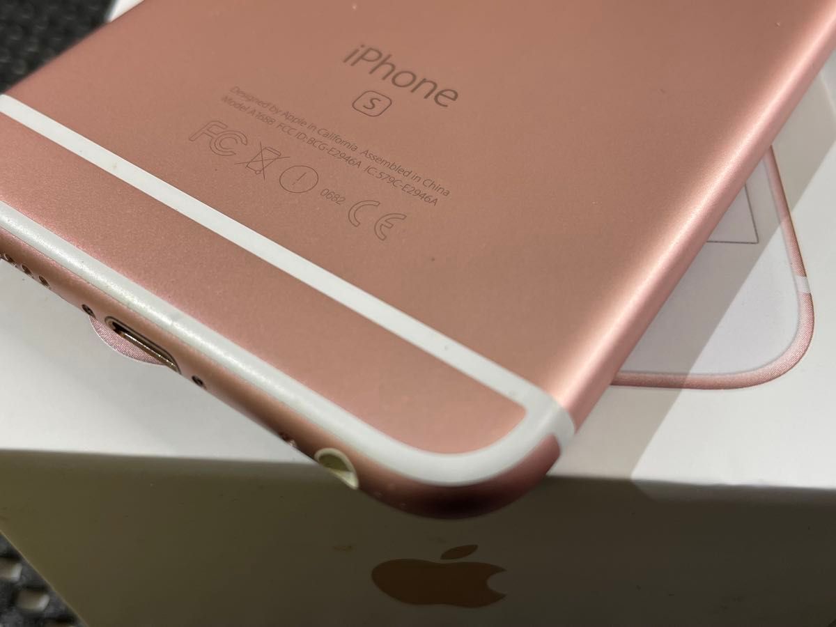 SIMフリー iPhone 6s 64GB バッテリー最大容量100% MKQR2J/A A1688