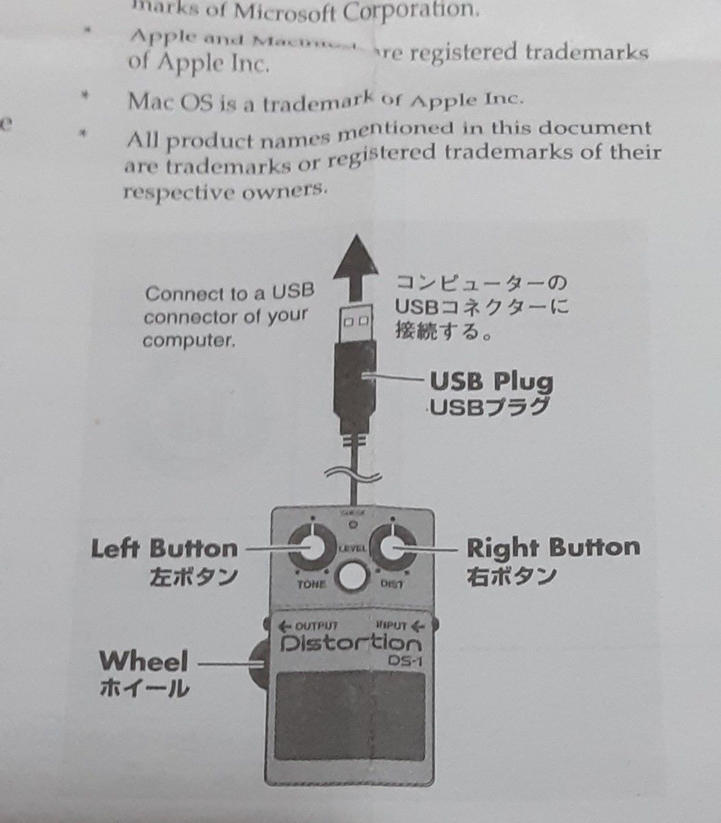 BOSS COMPACT MOUSE エフェクター型 USBマウス ROLAND ローランド