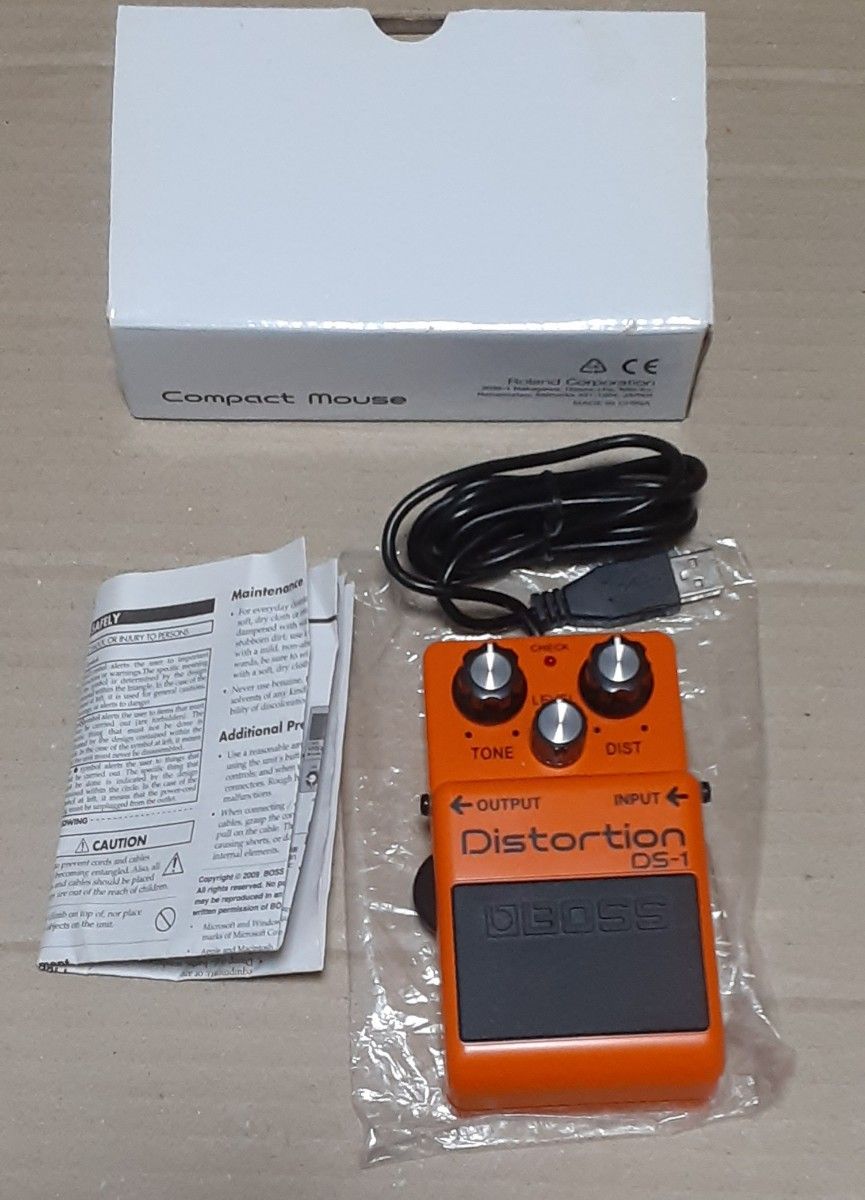 BOSS COMPACT MOUSE エフェクター型 USBマウス ROLAND ローランド