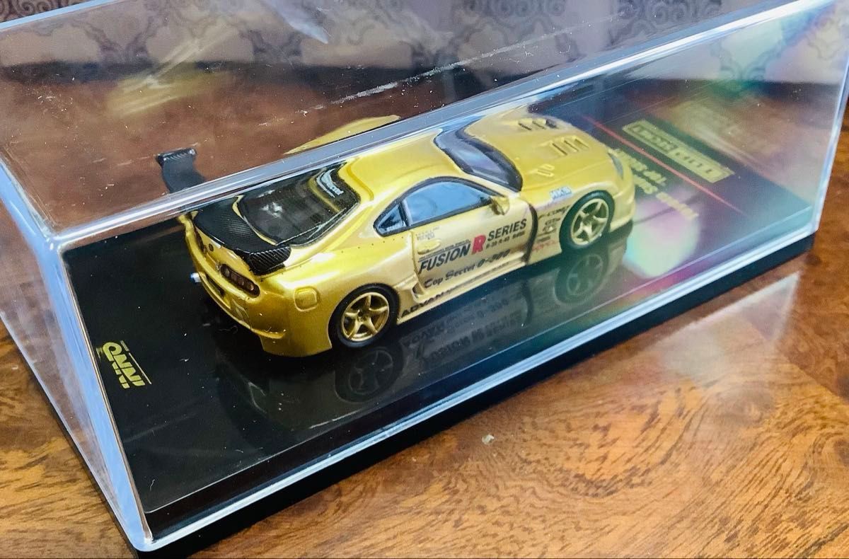 1/64 ミニカー INNO64 トヨタ スープラ A80 GT300トップシークレット