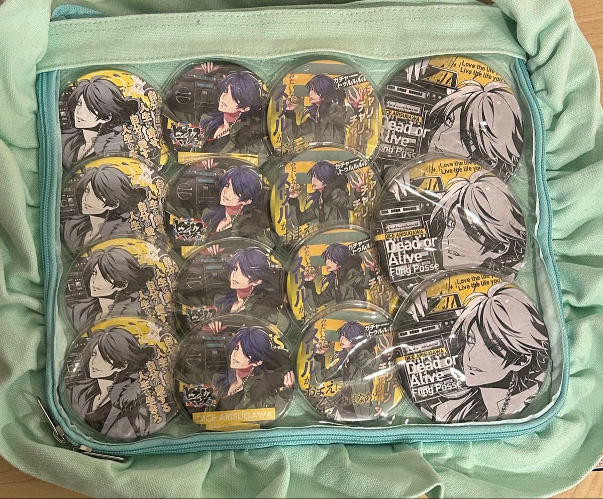 ヒプノシスマイク 有栖川帝統 ヒプマイ 痛バ 缶バッジ｜Yahoo!フリマ