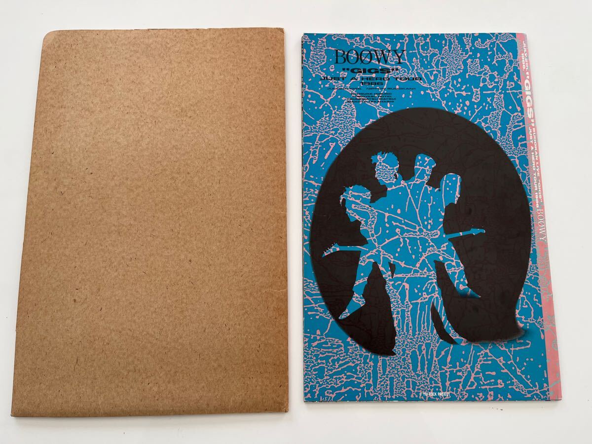 送料無料 BOOWY ”GIGS” JUST A HERO TOUR 1986 日本武道館 限定