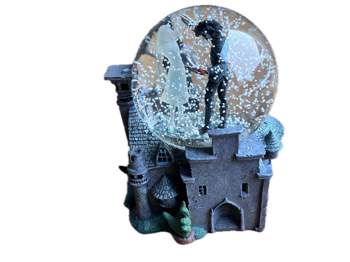 シザーハンズ スノーグローブ スノードーム 希少 レア ティムバートン