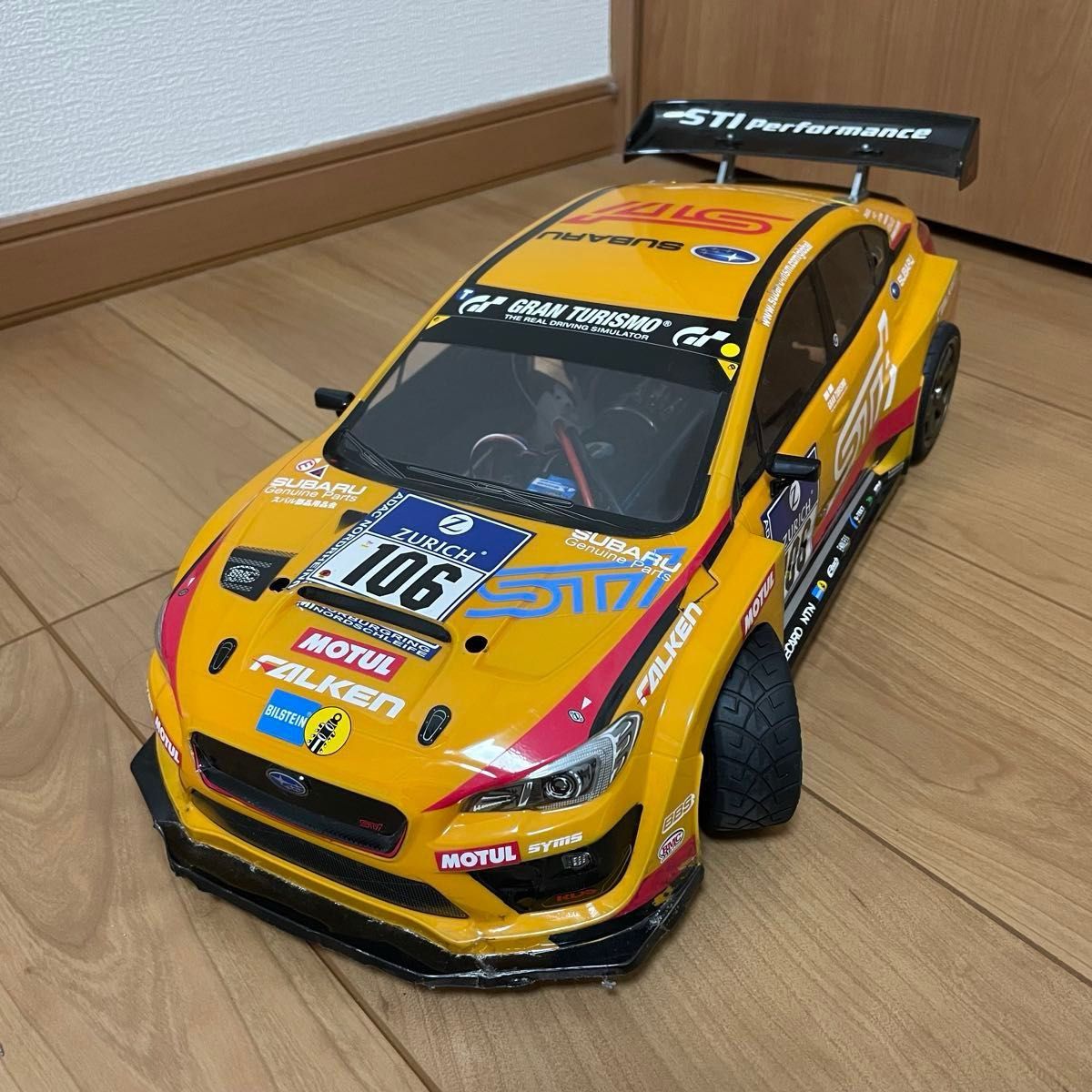 TAMIYA（タミヤ）1/10 SUBARU WRX STI NBRチャレンジ ボディー