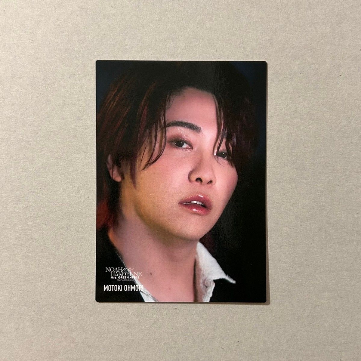 Mrs GREEN APPLE ノアの方舟 大森元貴 041番 41番 フォトカード ミセス