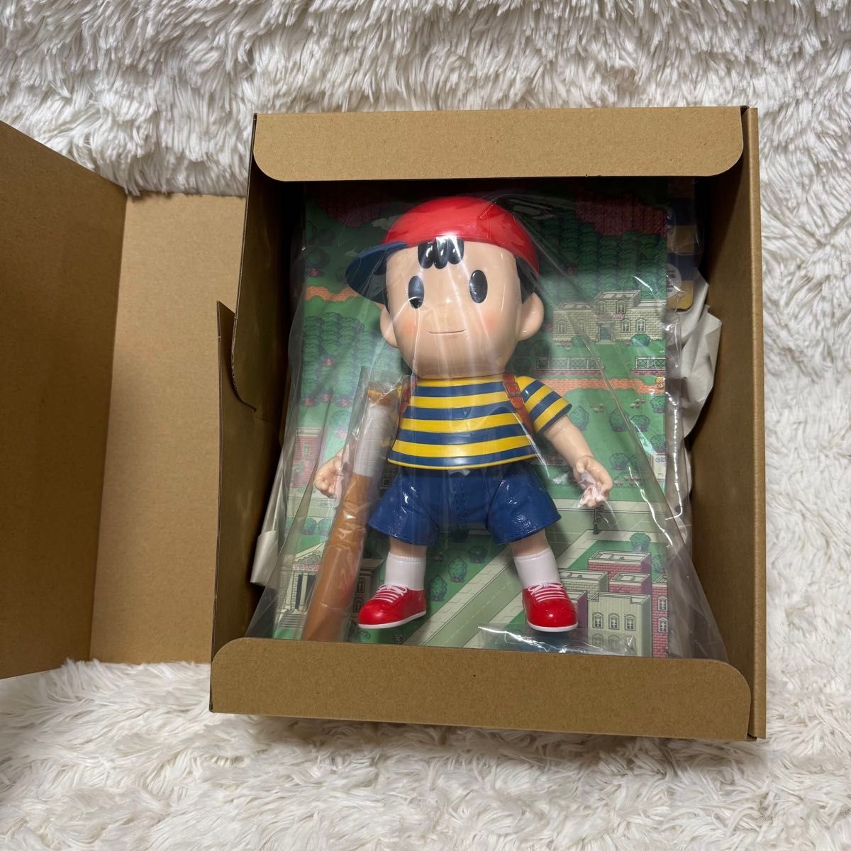 新品未開封】mother2 ネス ソフビ フルアクション ほぼ日 任天堂