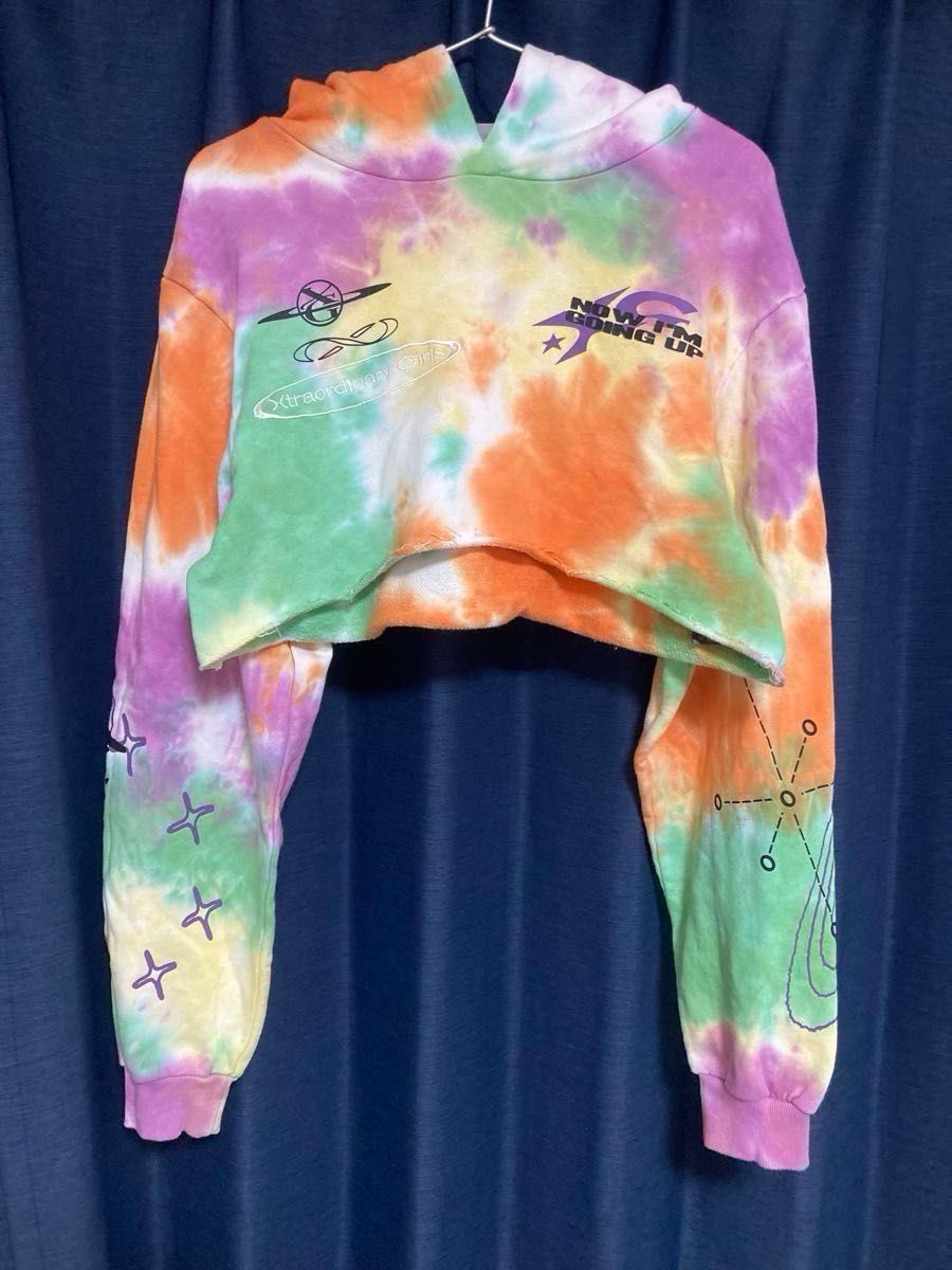 XG Tie-Dye Cropped Hoodie size-S｜Yahoo!フリマ（旧PayPayフリマ）