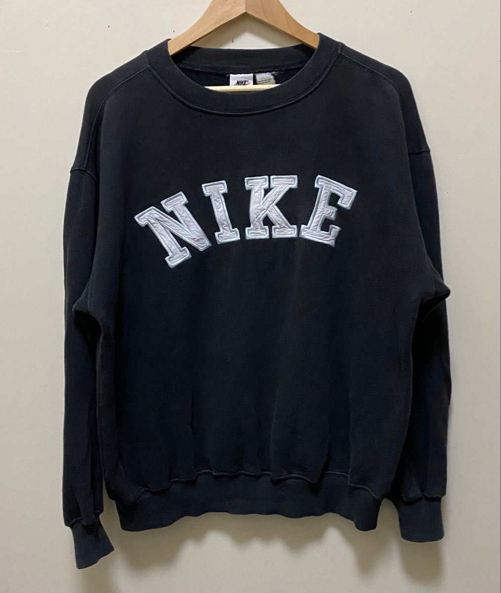 レア NIKE90s 白タグ スウェット トレーナー XL相当 グッドフェード