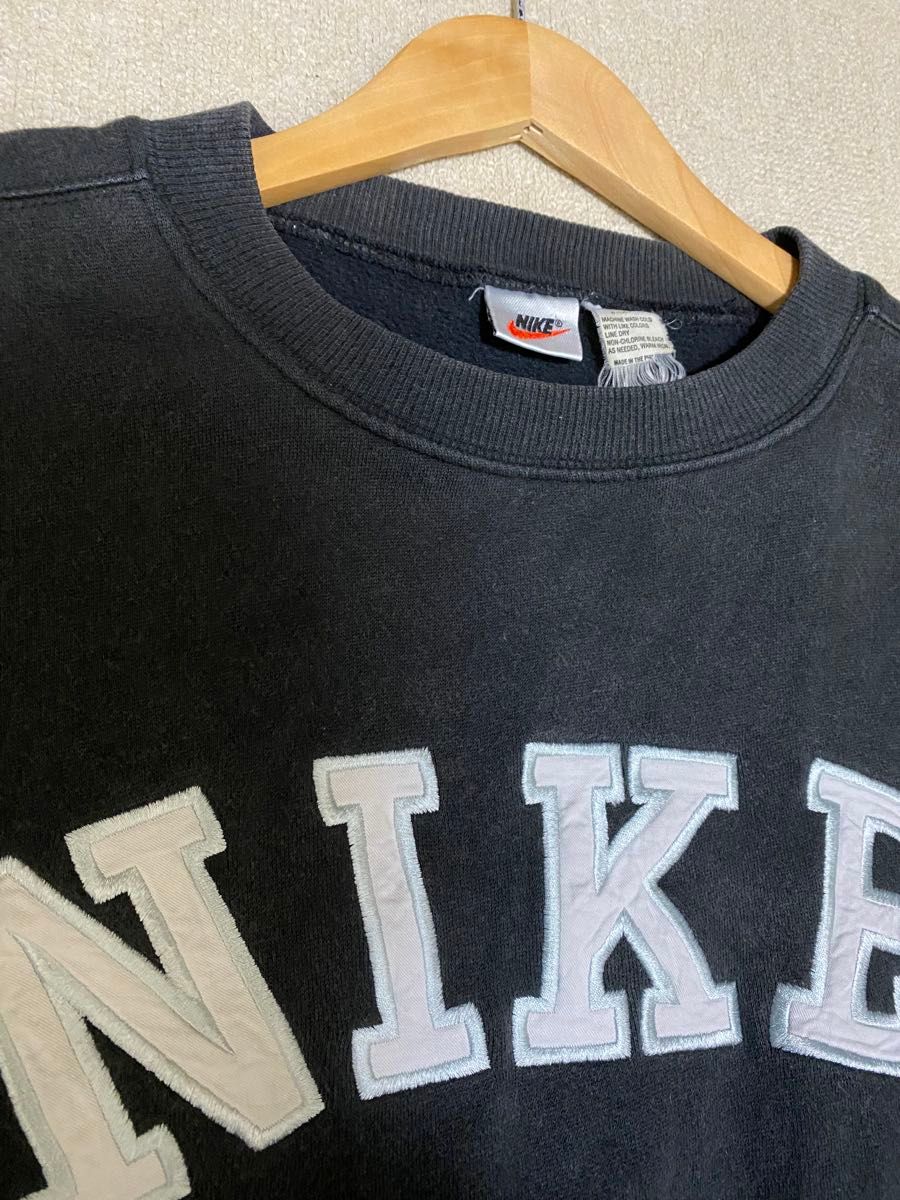 レア NIKE90s 白タグ スウェット トレーナー XL相当 グッドフェード