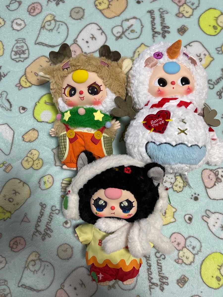 Baby three big 400%体シリーズ クリスマス限定 3点セット 高さ30