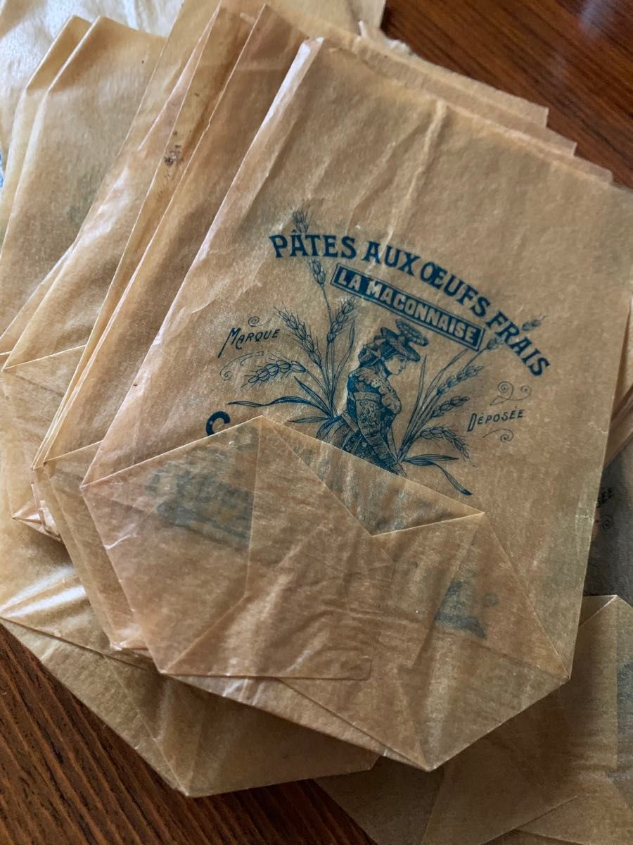 海外紙物 おすすめ フランス グラシン マルシェ袋 50枚 大量｜Yahoo