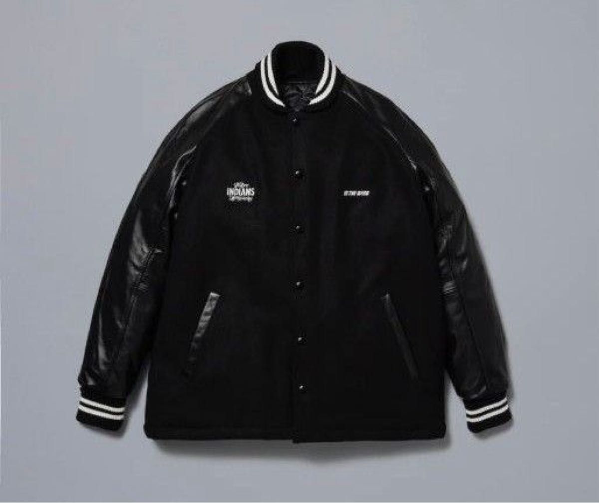 サイズM TOKYO INDIANS Varsity Jacket 東京インディアンズ スタジャン