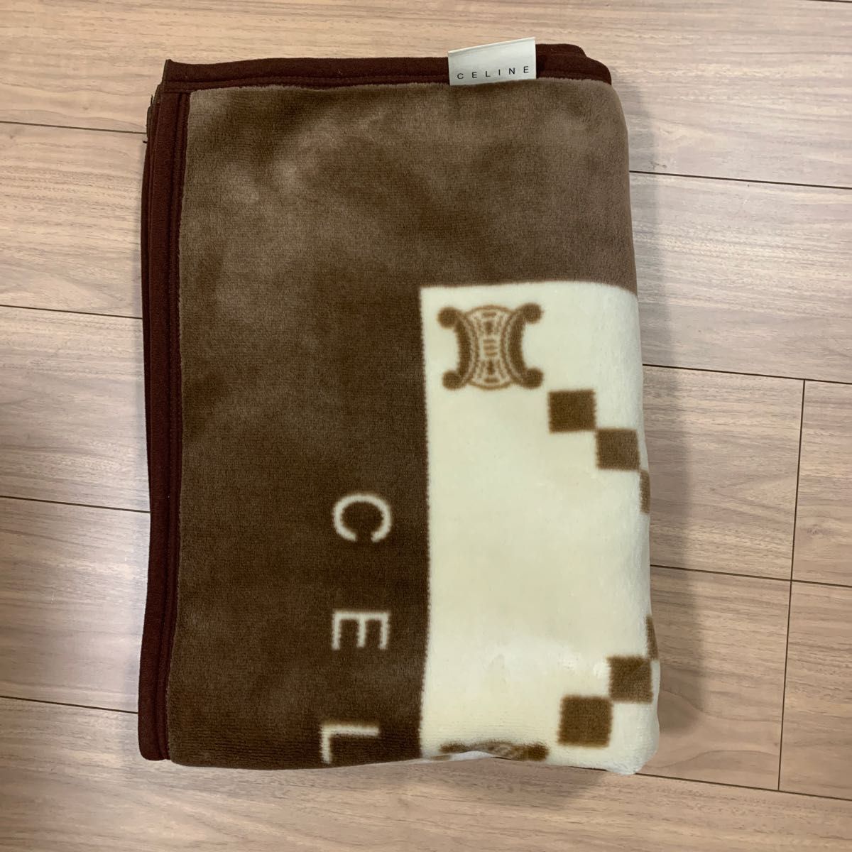 CELINEセリーヌアクリルハーフケット140X100cm ブランケット CELINE