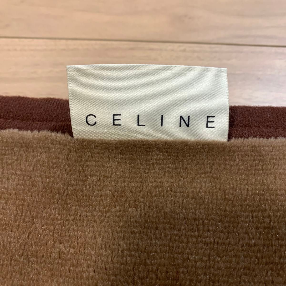 CELINEセリーヌアクリルハーフケット140X100cm ブランケット CELINE