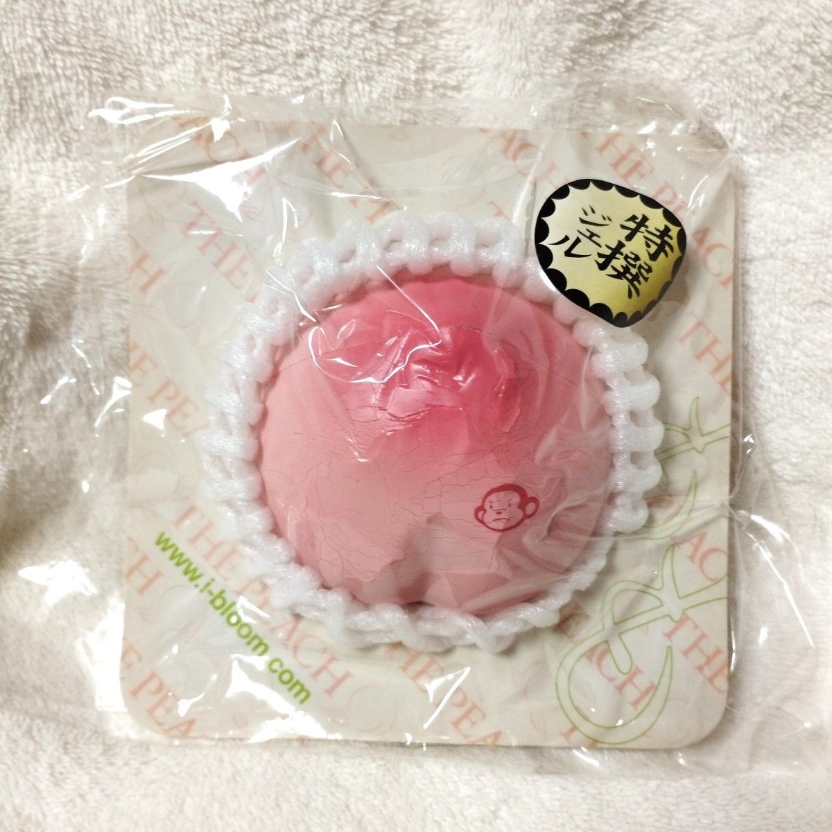 スクイーズ bloom ブルーム オールドブルーム 特撰ジェル ザピーチ 桃