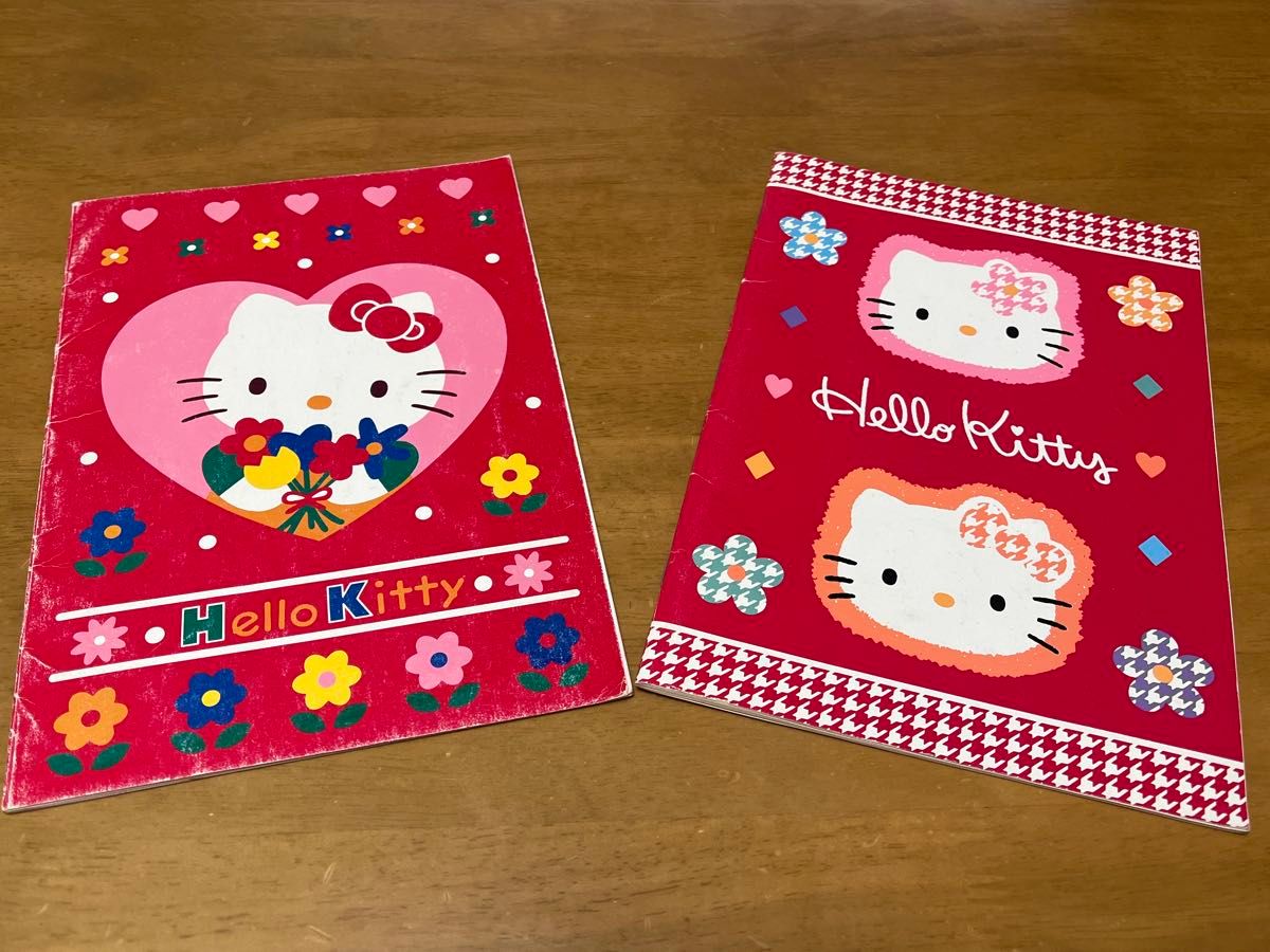 平成レトロ ハローキティ サンリオ 当時物 HELLO kittyのノート2冊