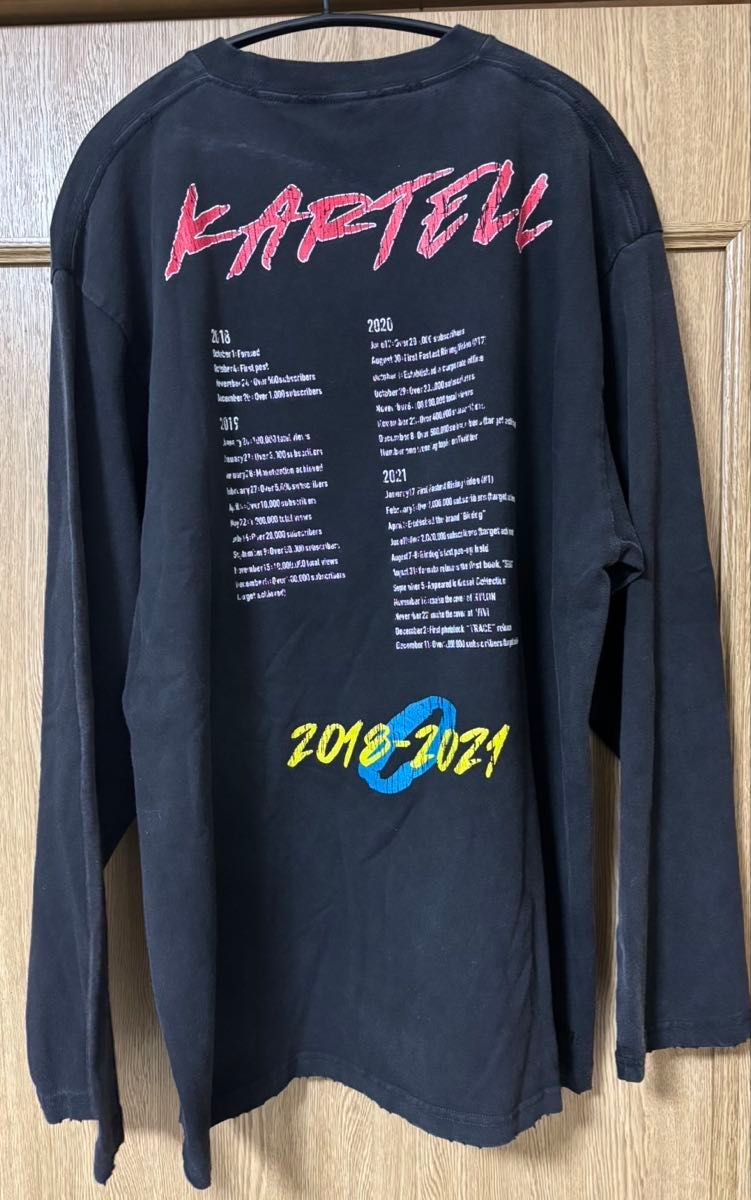 BIRDOGコムドット 300万人記念 長袖T｜Yahoo!フリマ（旧PayPayフリマ）