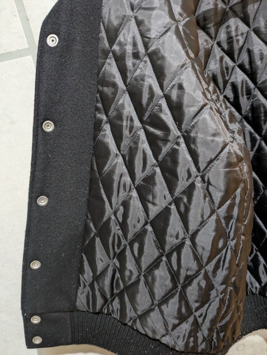 CALEE スタジャン Mサイズ 袖革 ウール｜Yahoo!フリマ（旧PayPayフリマ）