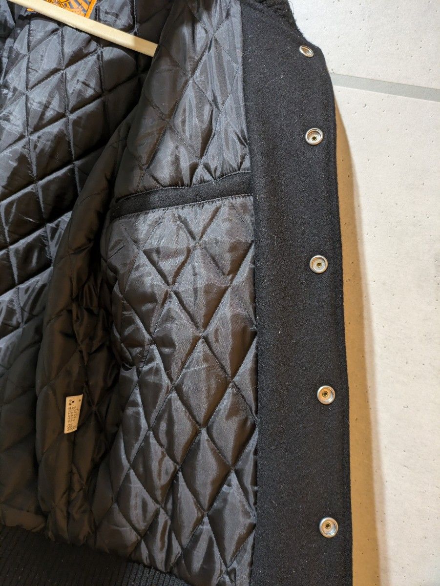 CALEE スタジャン Mサイズ 袖革 ウール｜Yahoo!フリマ（旧PayPayフリマ）