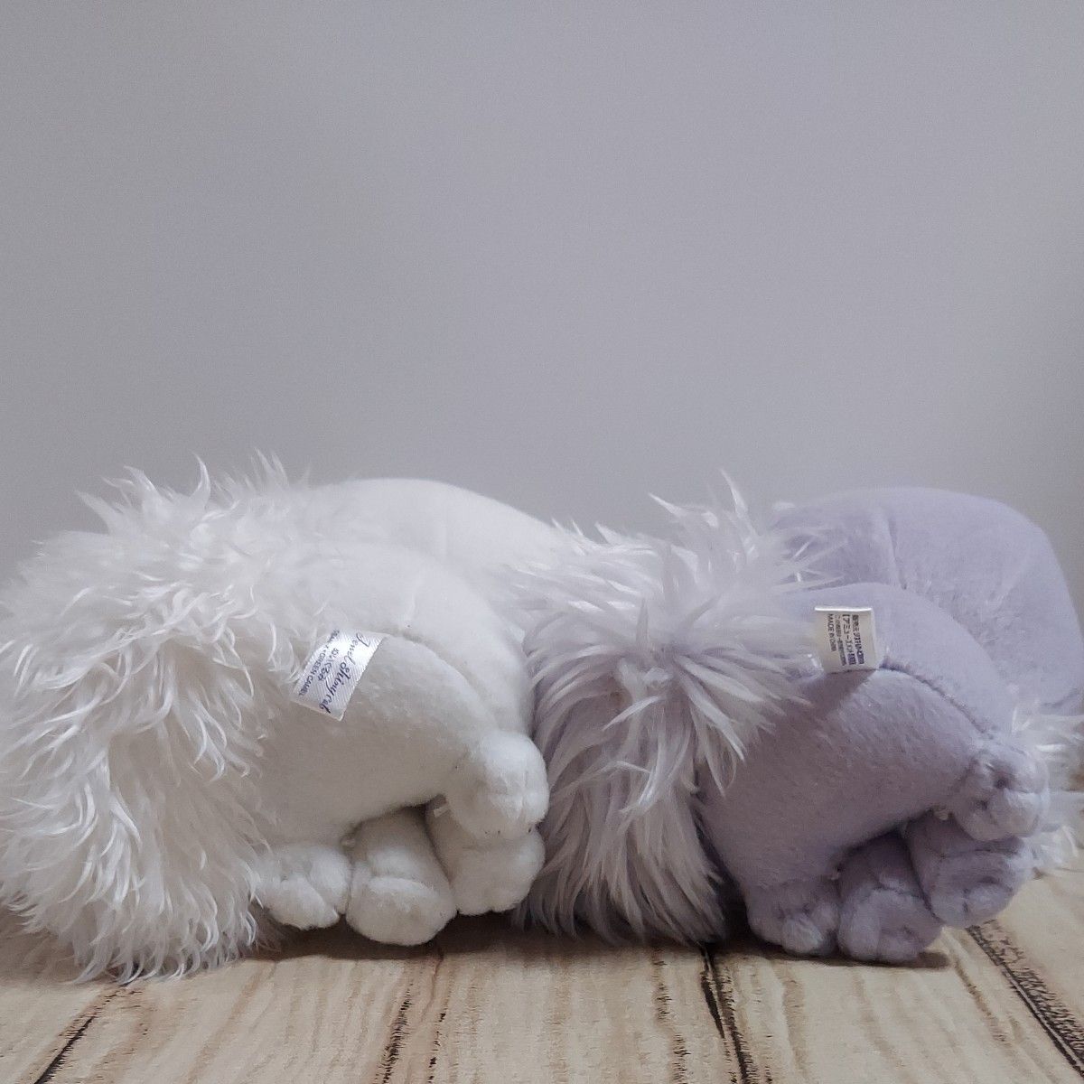 San-X Jewel shiny cat ホワイト パープル 2個セット ジュエルキャット