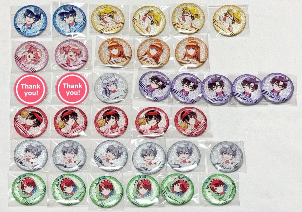 カラフルピーチ ダイナー ラメキラ缶バッジコレクション｜Yahoo!フリマ