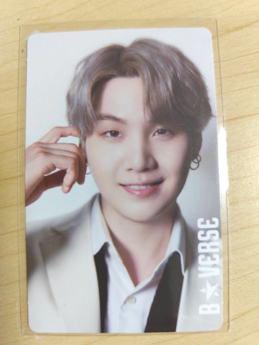 BTS B VERSE ハラカド入場特典 新柄 SUGA シュガ ユンギ トレカ｜Yahoo