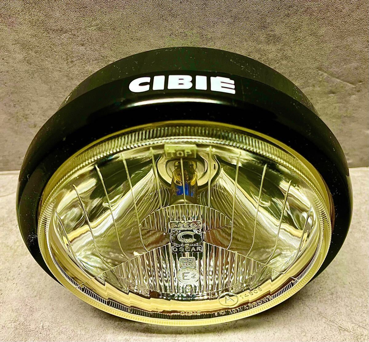 Yahoo!オークション - 当時物 希少 CIBIE シビエ 凹み ヘッドライト/ C