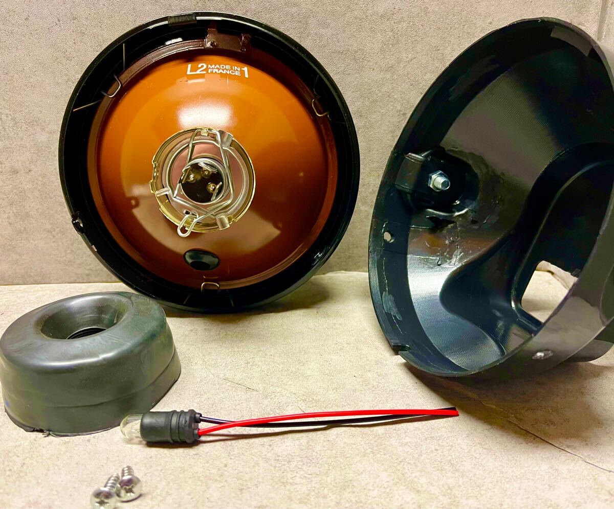 Yahoo!オークション - 当時物 希少 CIBIE シビエ 凹み ヘッドライト/ C