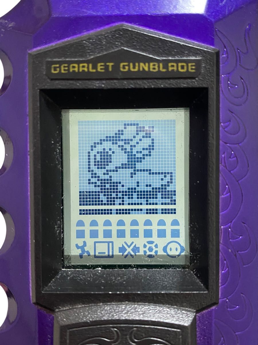 トレジャーガウスト ギアレットガンブレード バイオレット 動作確認済