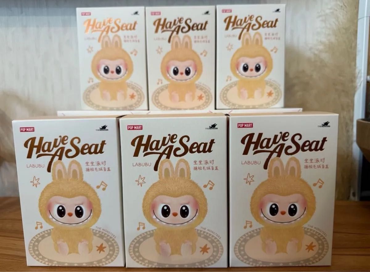 POP MART】Have A Seat ポップマート アソートボックス ラブブ 6個入り