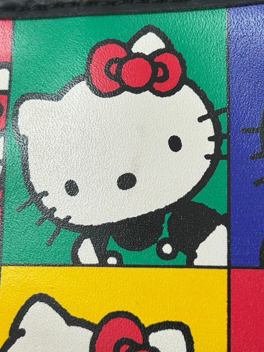 ①【昭和レトロ】未使用 1988年 サンリオ ハローキティ 二つ折り 財布