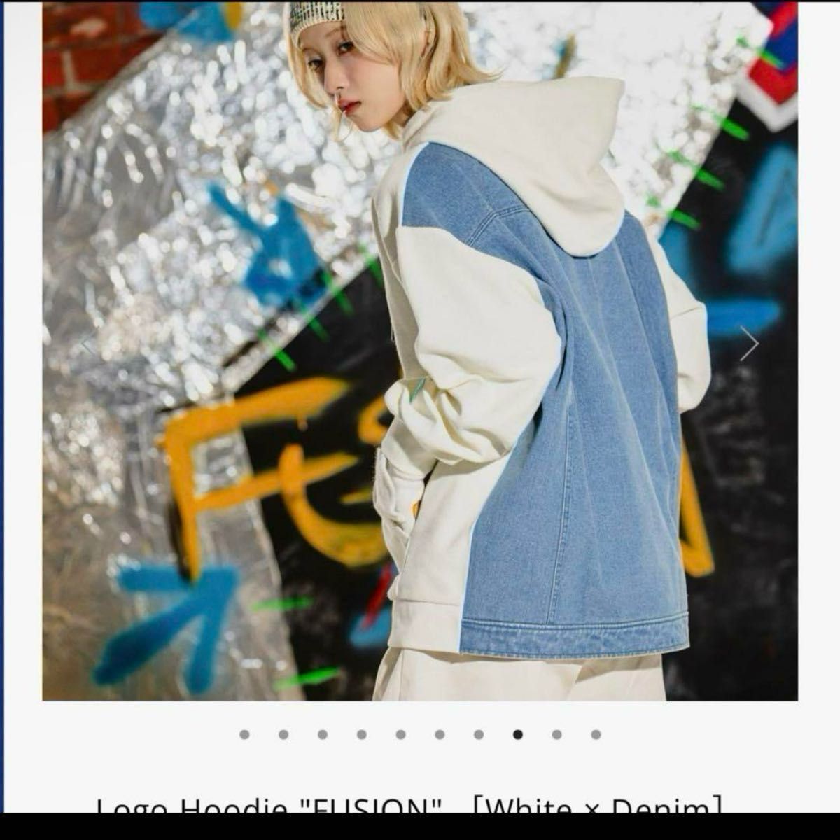 新品・未開封】vaundy FUSION パーカー ホワイト (白) L｜Yahoo!フリマ