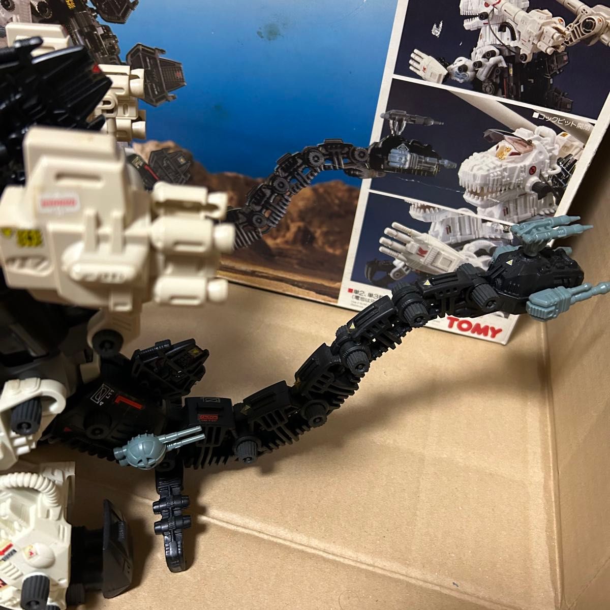 完品 箱付き 旧ゾイド メカ生体 ゴジュラス MK-II マークツー 量産型