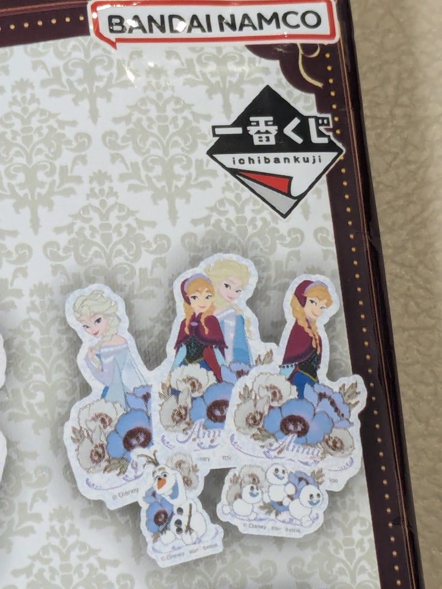 一番くじ ディズニープリンセス ダイカットステッカーセット (5枚