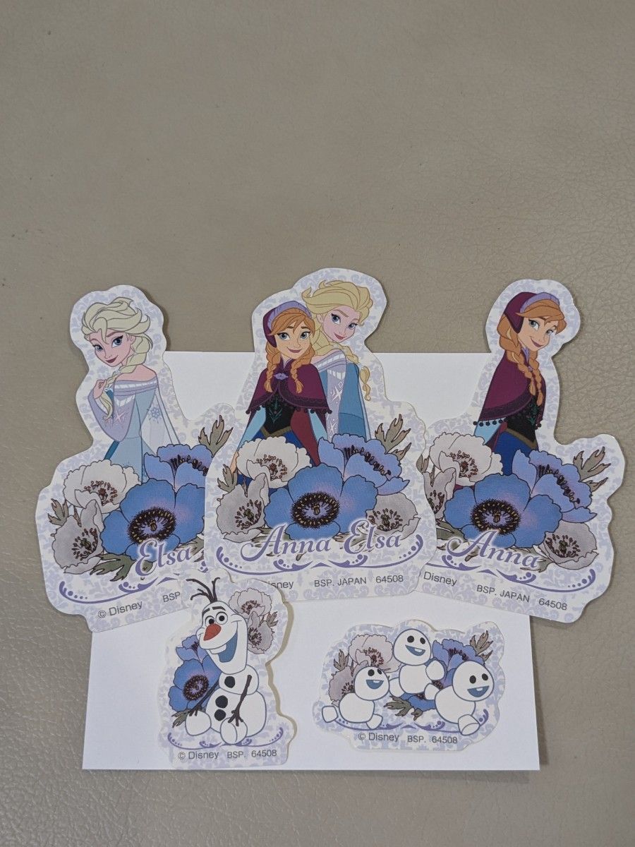 一番くじ ディズニープリンセス ダイカットステッカーセット (5枚