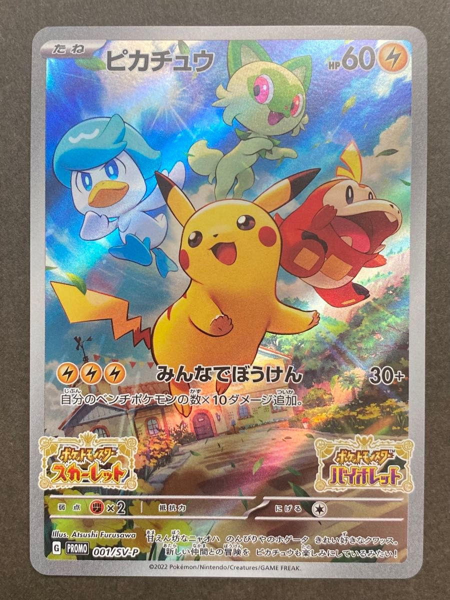ポケモンカードゲーム ピカチュウ プロモ みんなでぼうけん｜Yahoo